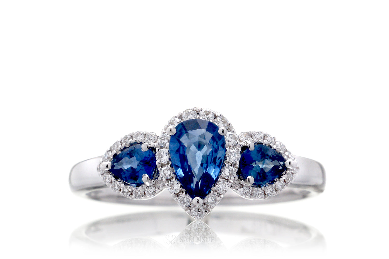 The Nellie Pear Sapphire Ring (0.93 ct. tw.)