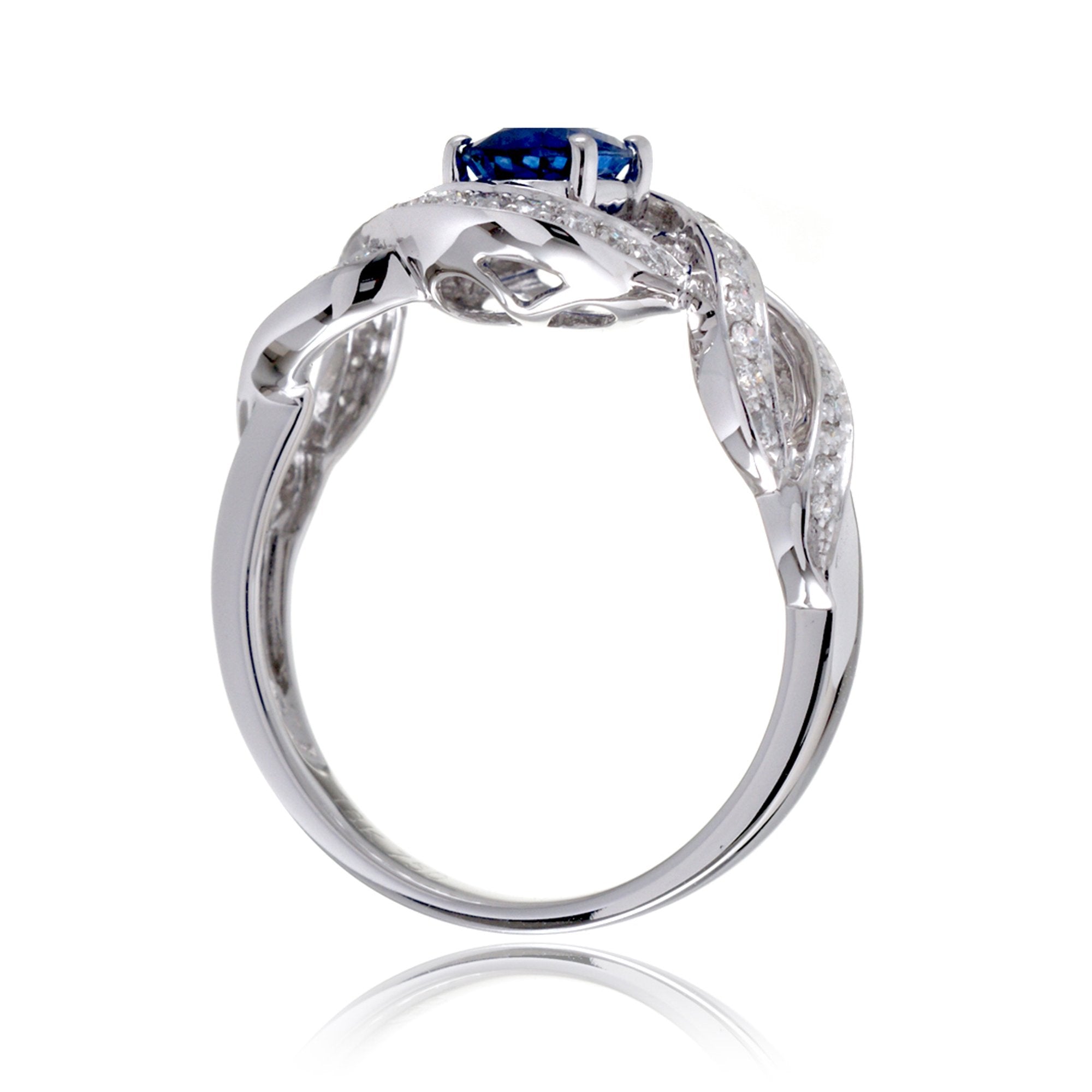The Marla Oval Sapphire Ring (1.16 ct. tw.)