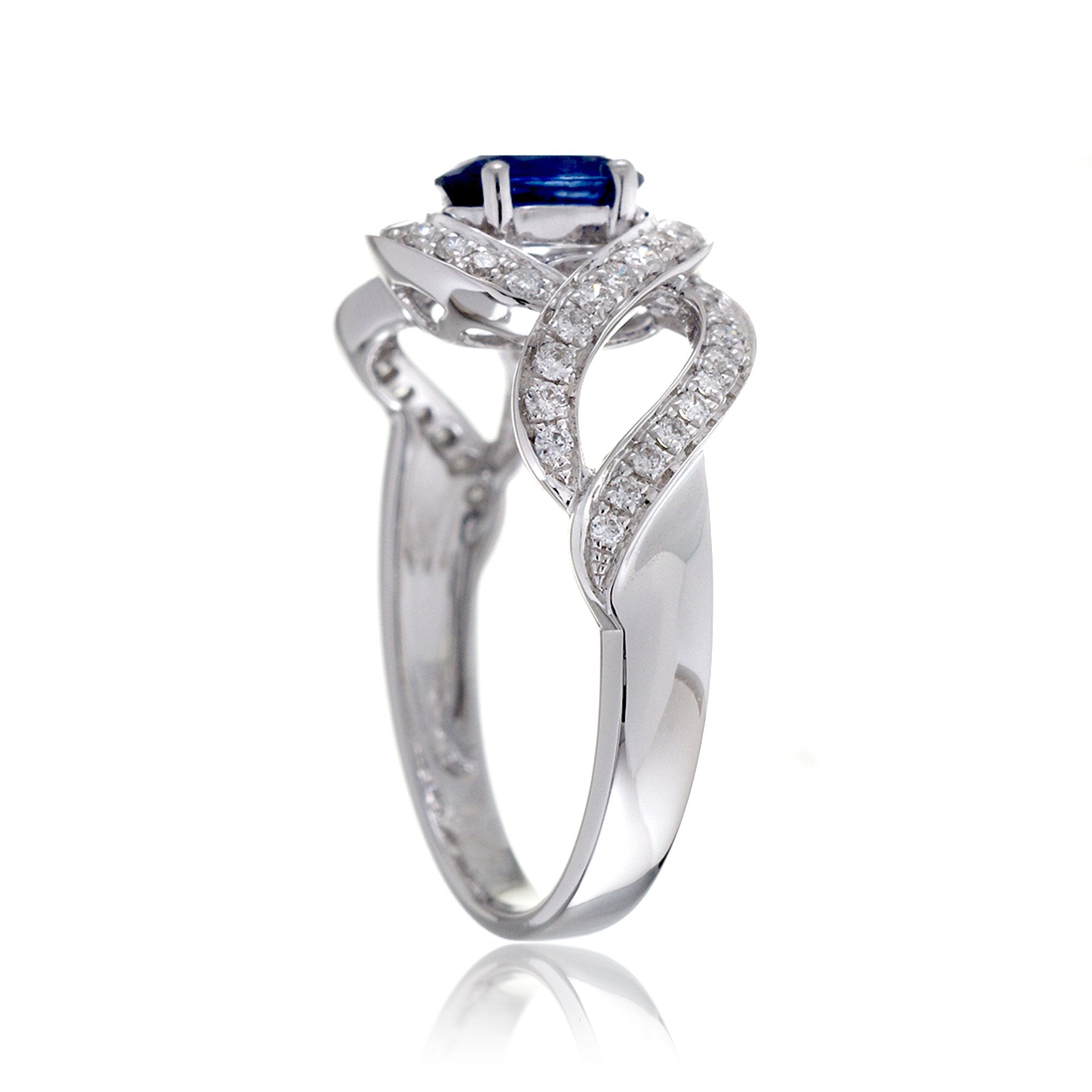 The Marla Oval Sapphire Ring (1.16 ct. tw.)