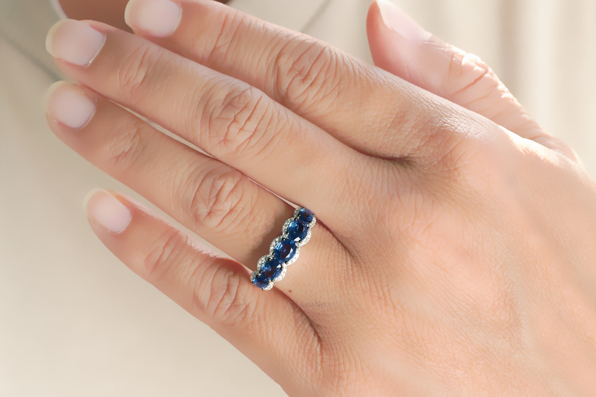 The Melina Oval Sapphire Ring (2.44 ct. tw.)