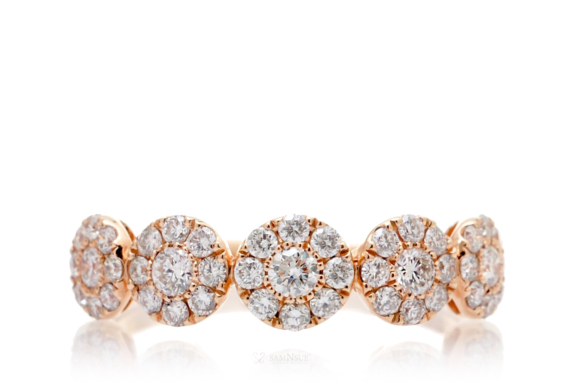 The Vera Diamond Wedding Band