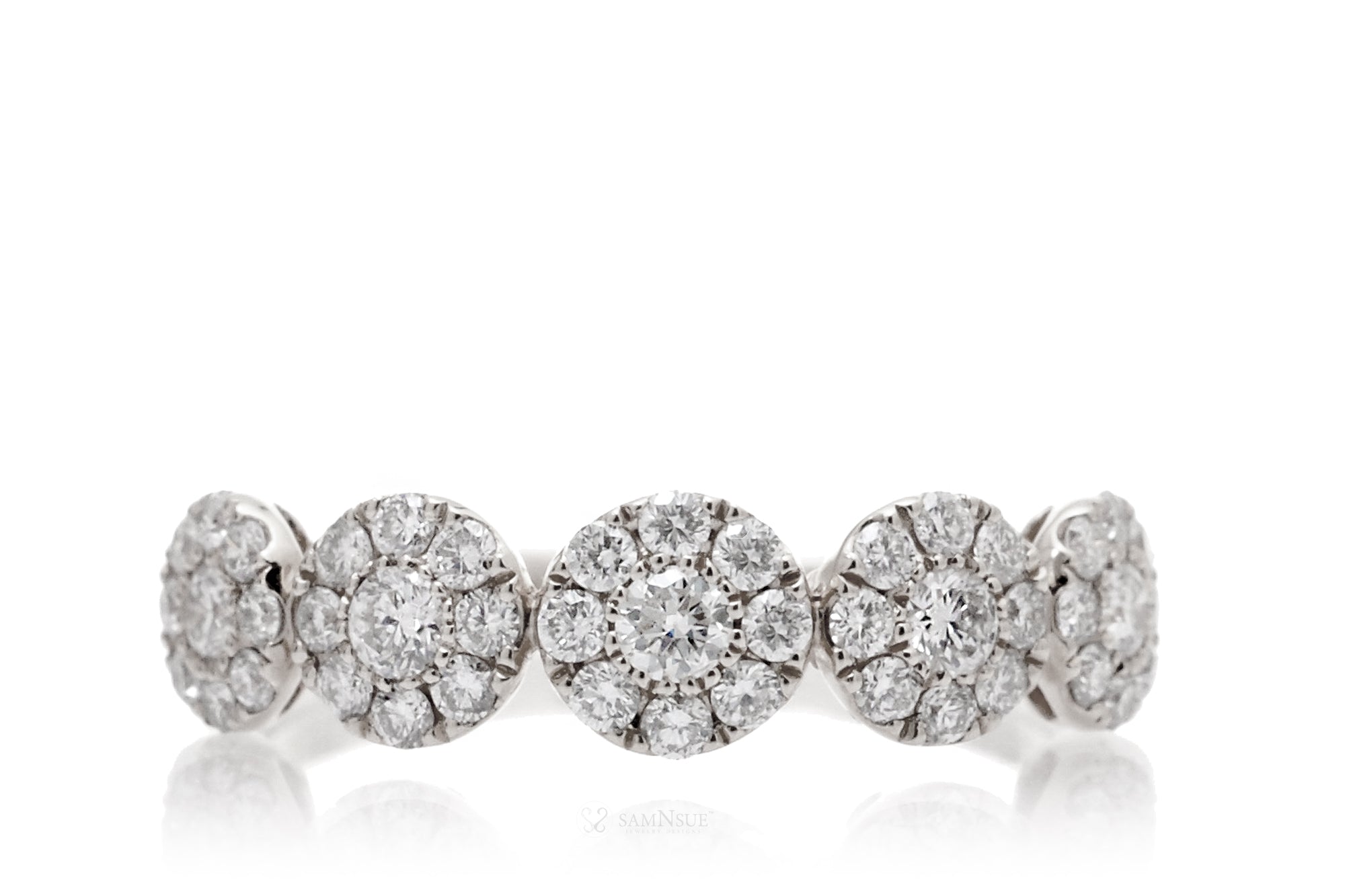 The Vera Diamond Wedding Band