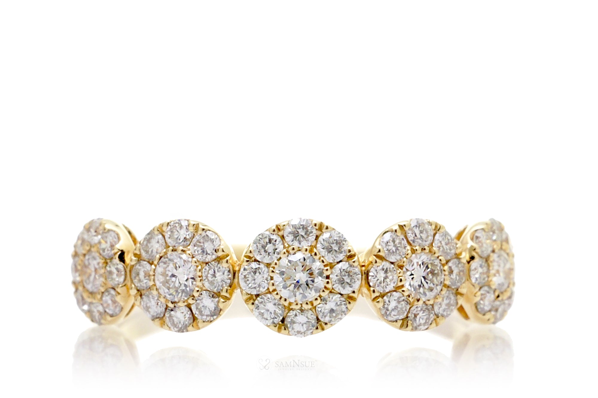 The Vera Diamond Wedding Band