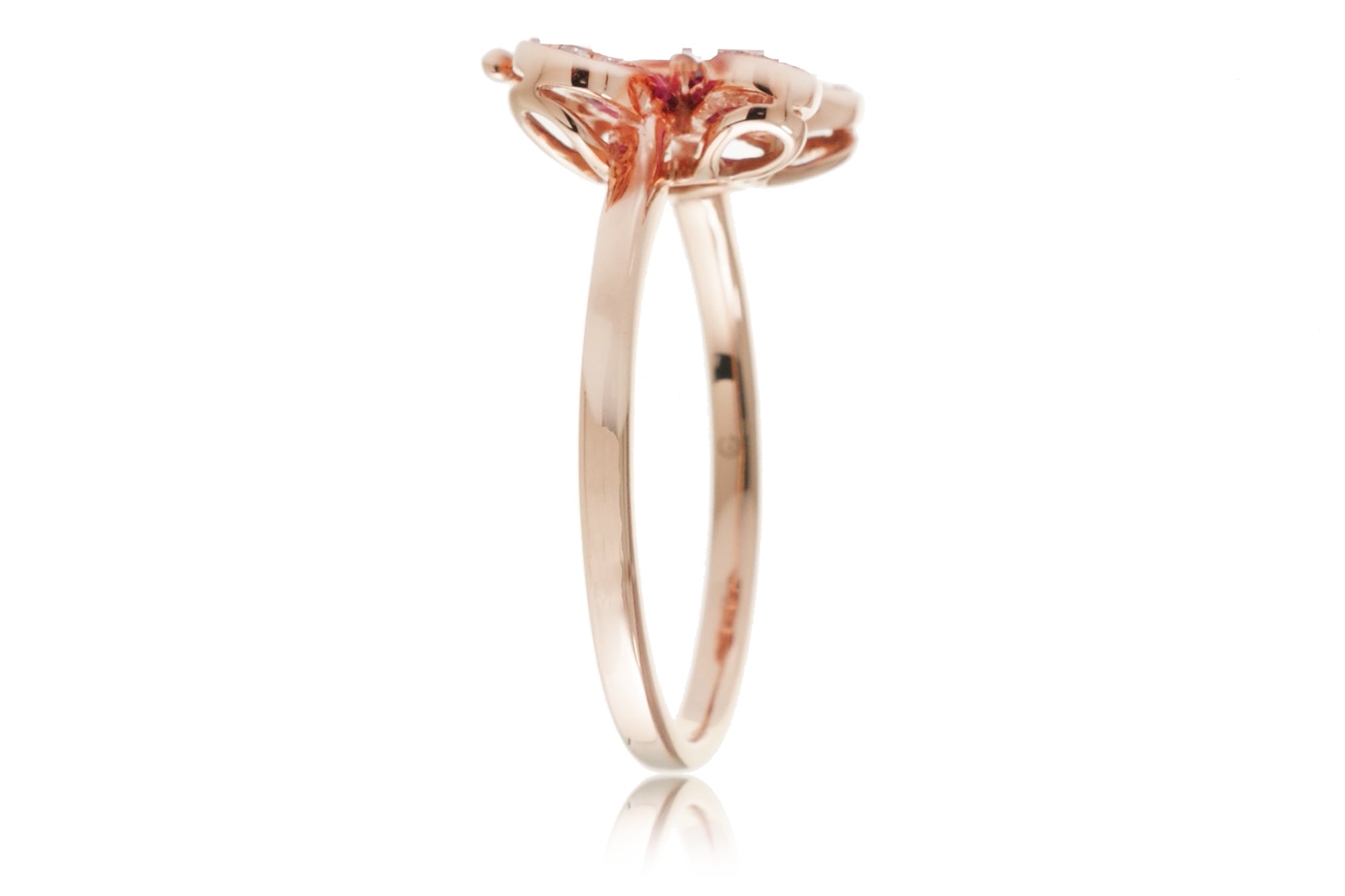 The Agrias Ruby Butterfly Ring