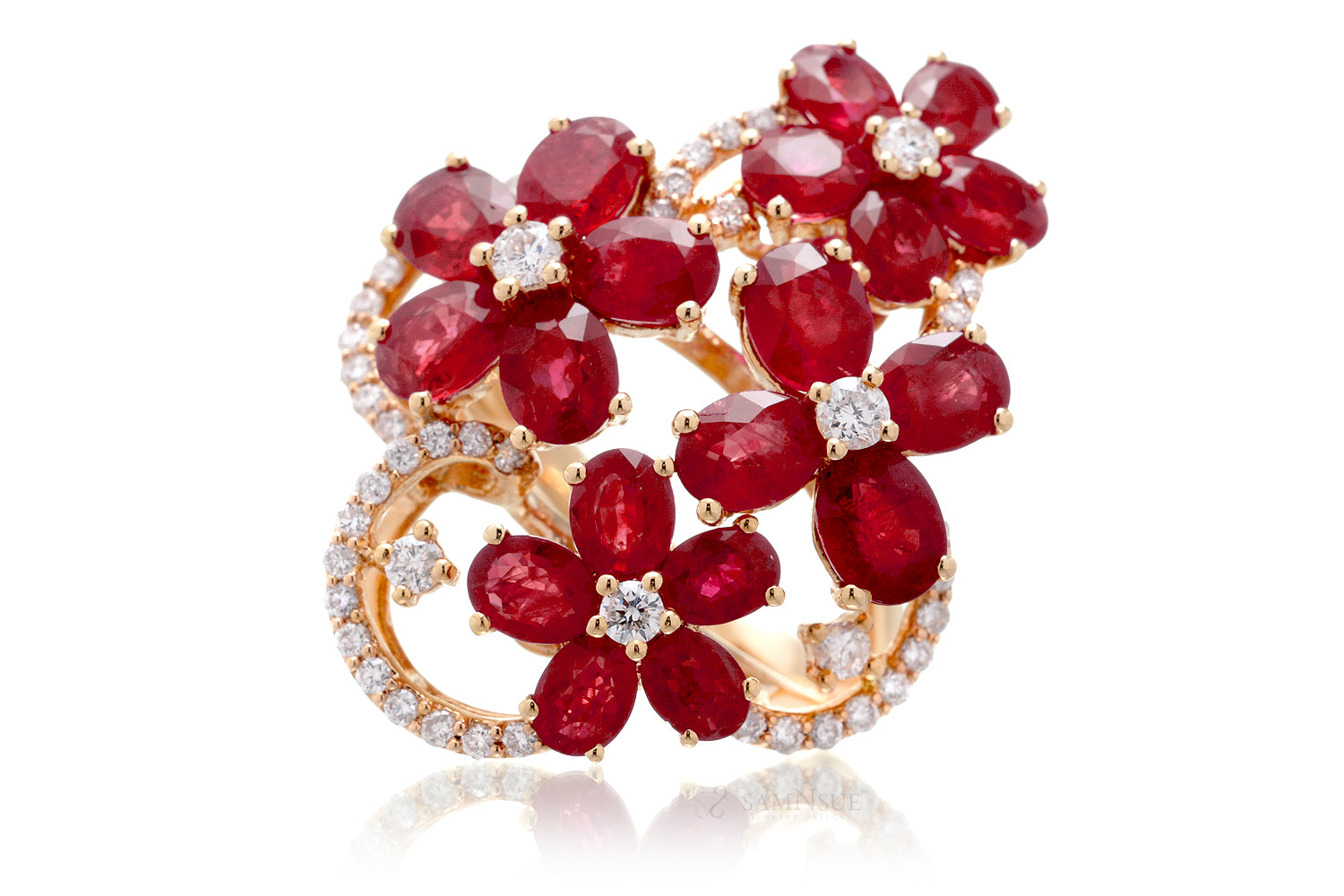 The Rosalie Ruby Ring (7.75 ct. tw.)