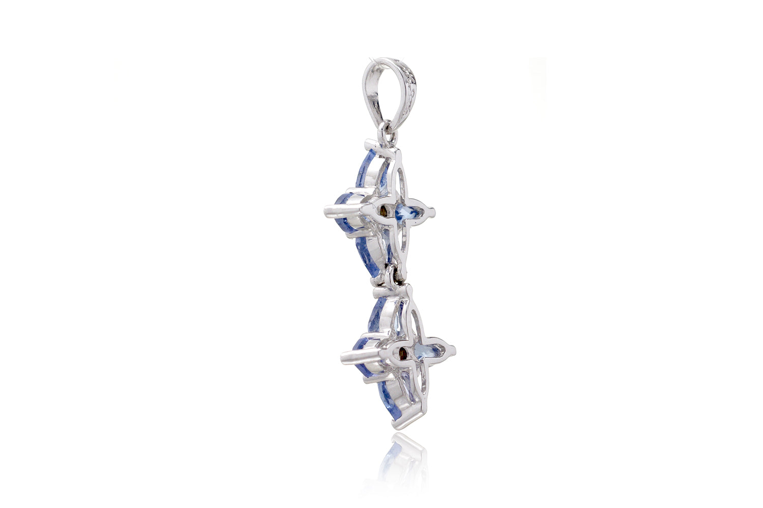 The Duo Tanzanite Star Pendant
