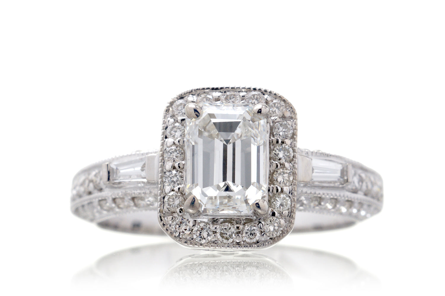 The Janell Emerald Cut Diamond (1.02 ct G/VS2)