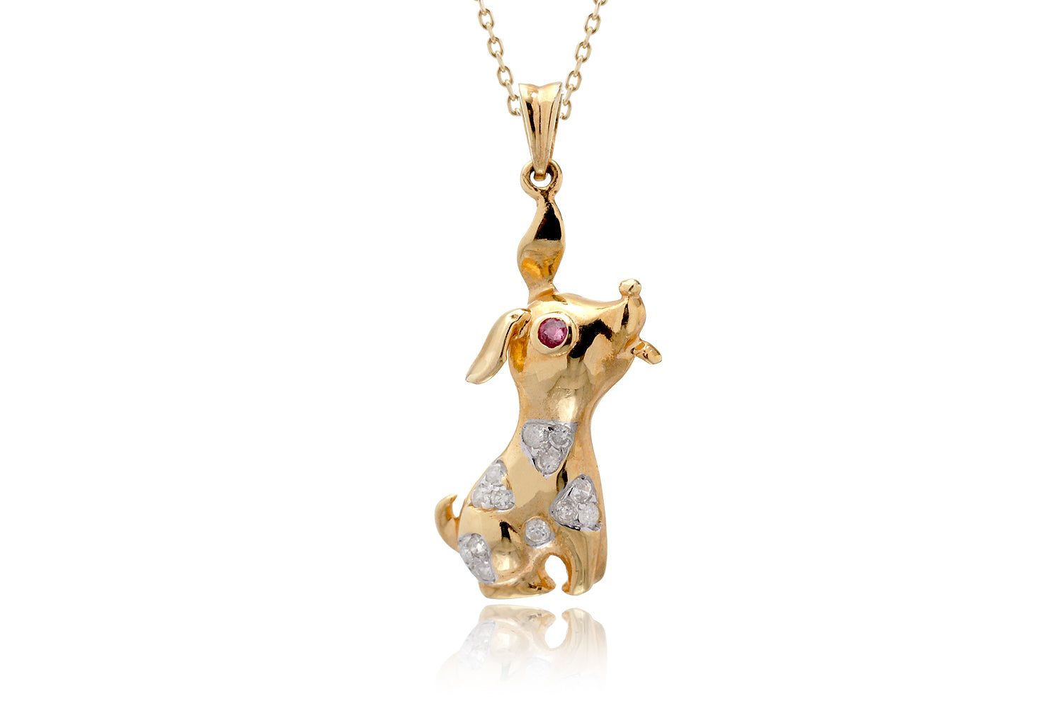 The Sitting Dog Pendant