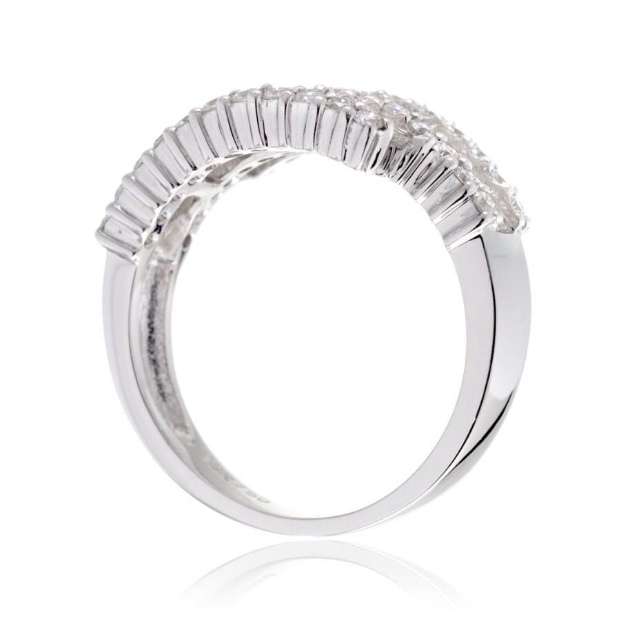 The Bypass Baguette Diamond Ring