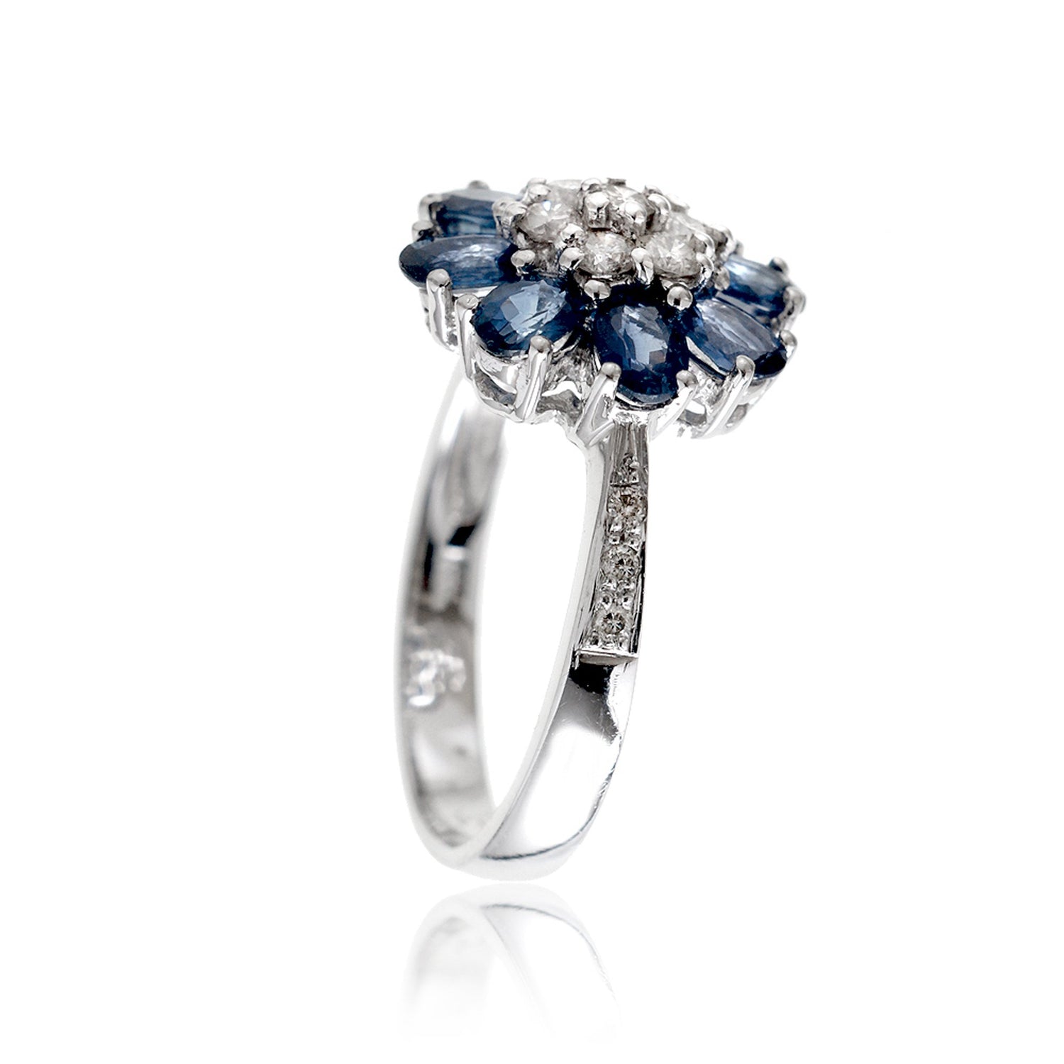 The Maggie Sapphire Diamond Ring