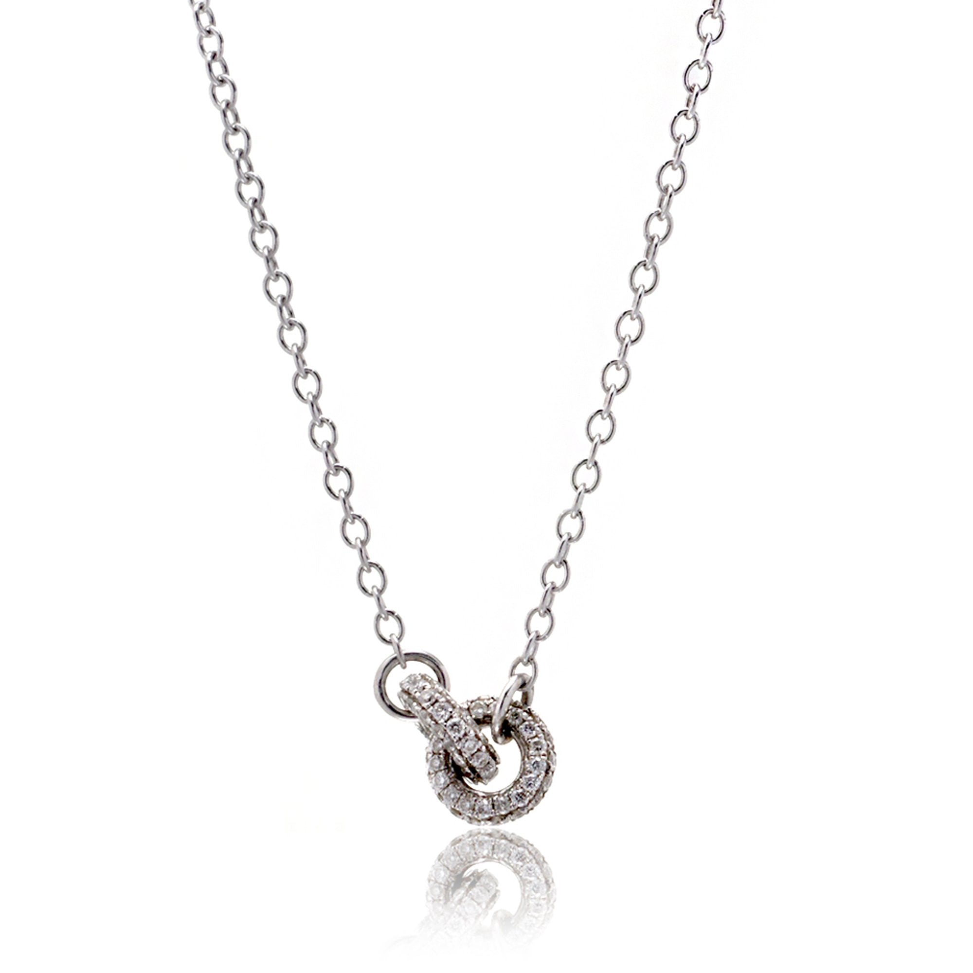 The Forever Linked Diamond Circle Necklace