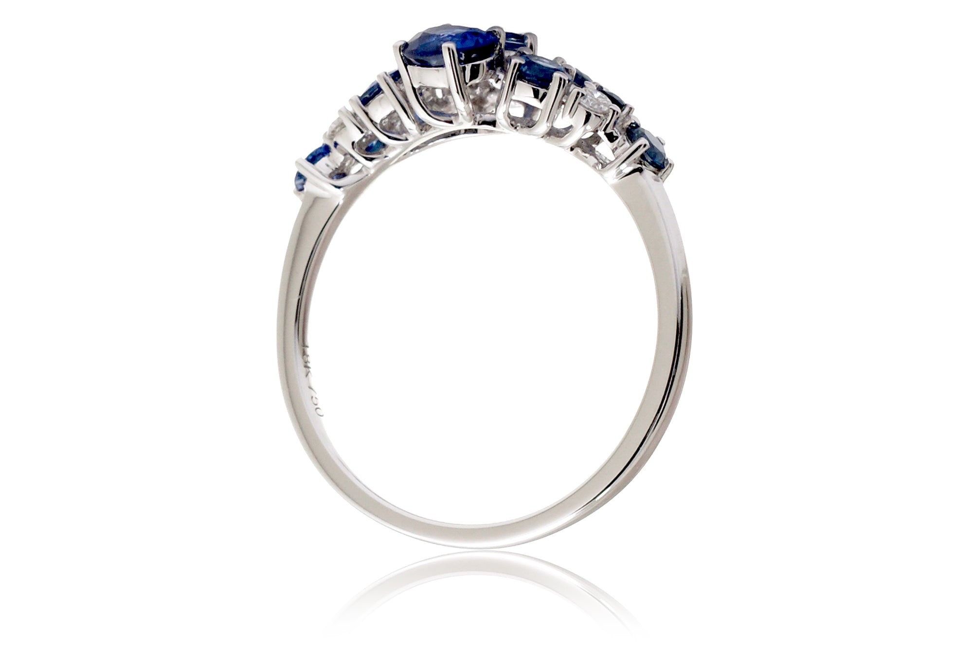 The Andromeda Blue Sapphire Ring