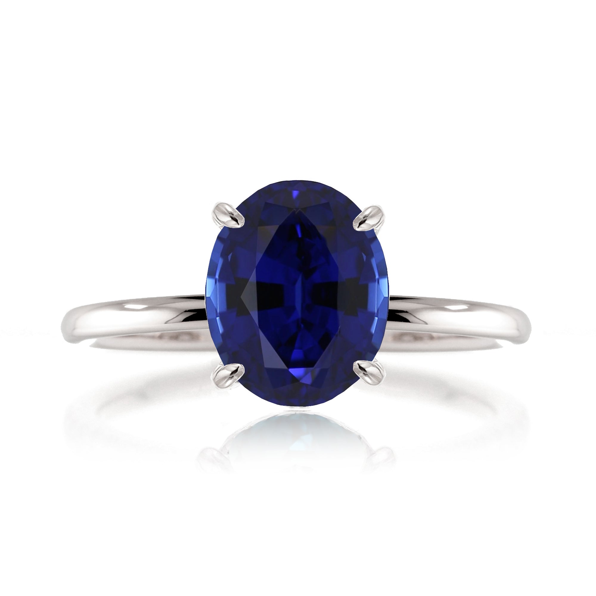 The Ava Oval Sapphire (Lab-Grown)