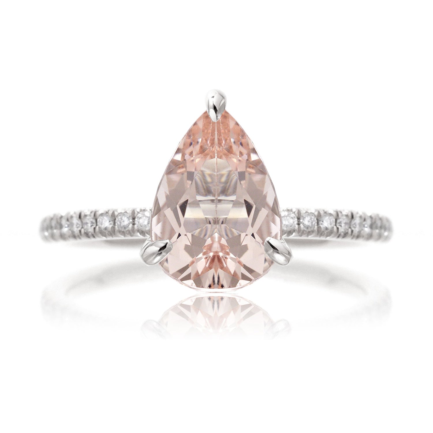 The Ava Pear Morganite