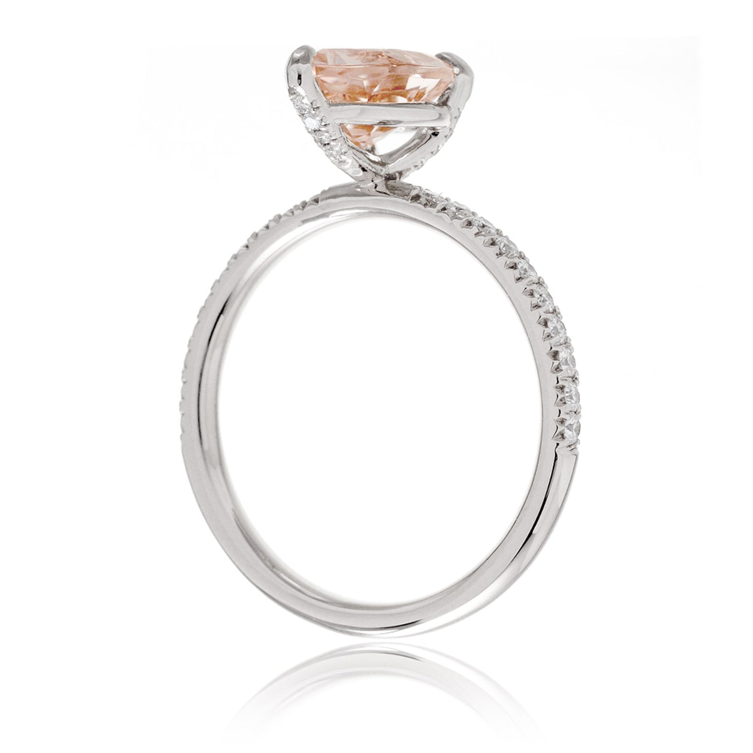 The Ava Pear Morganite