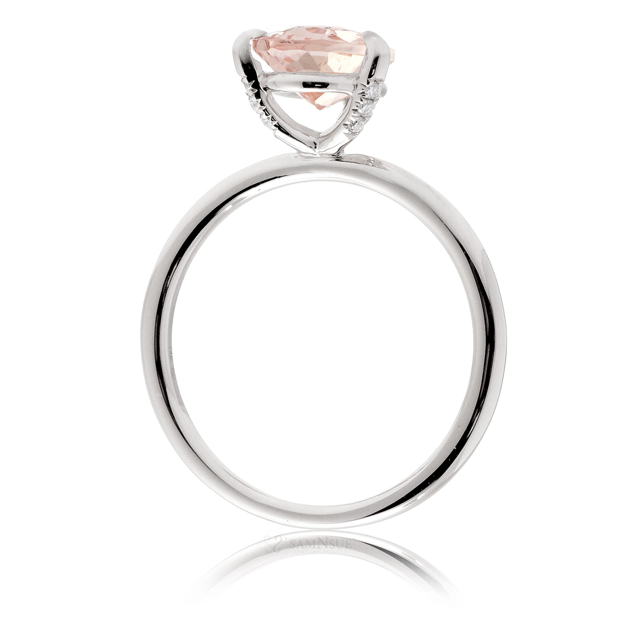 The Ava Pear Morganite