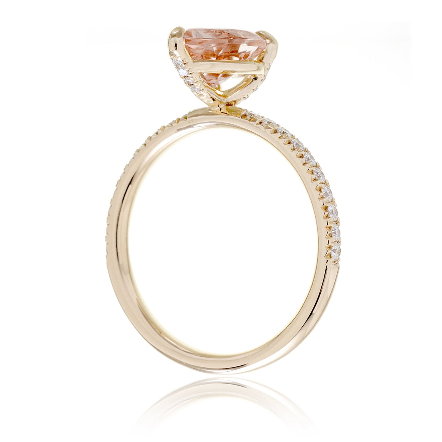 The Ava Pear Morganite