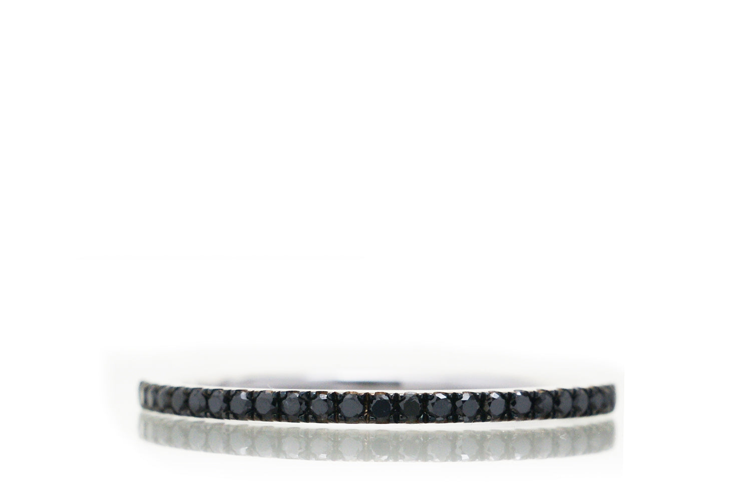 The Lita Black Diamond Band (1.2mm)