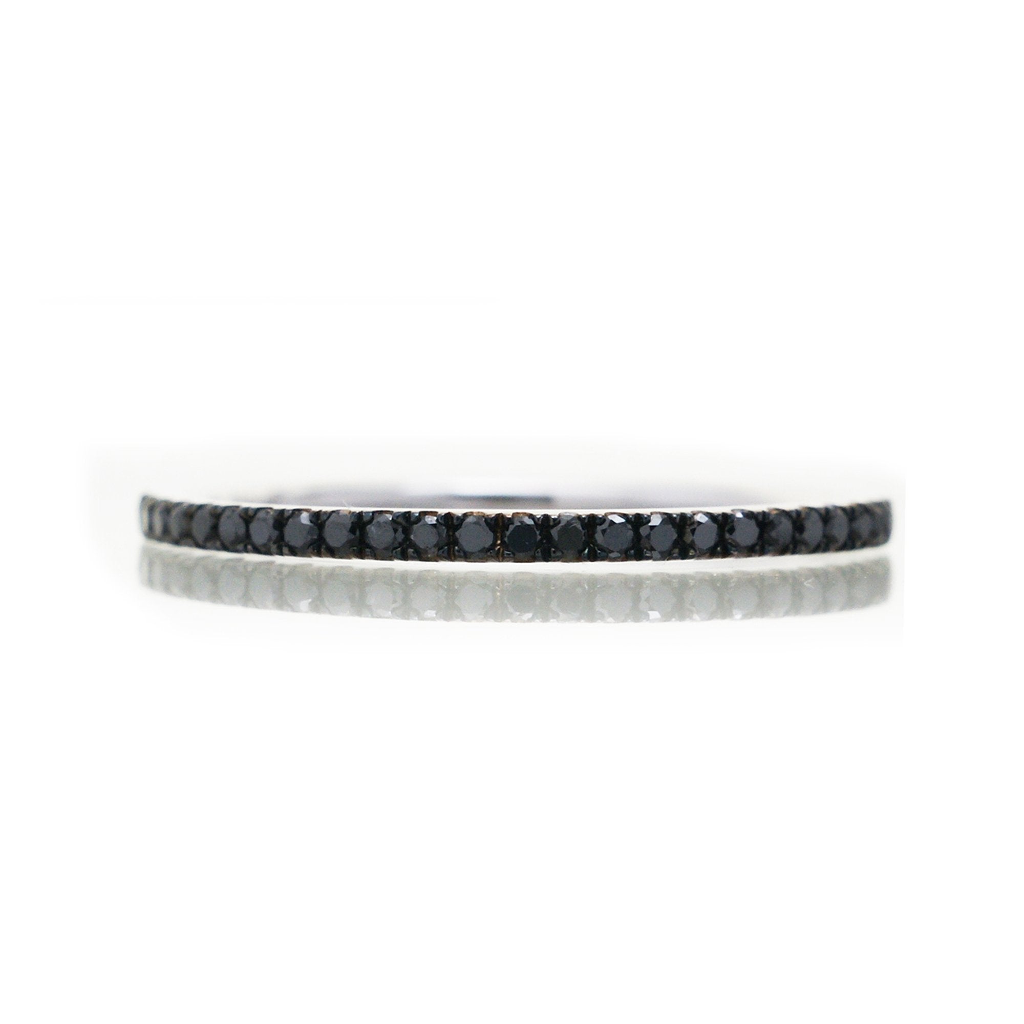 The Lita Black Diamond Band (1.2mm)