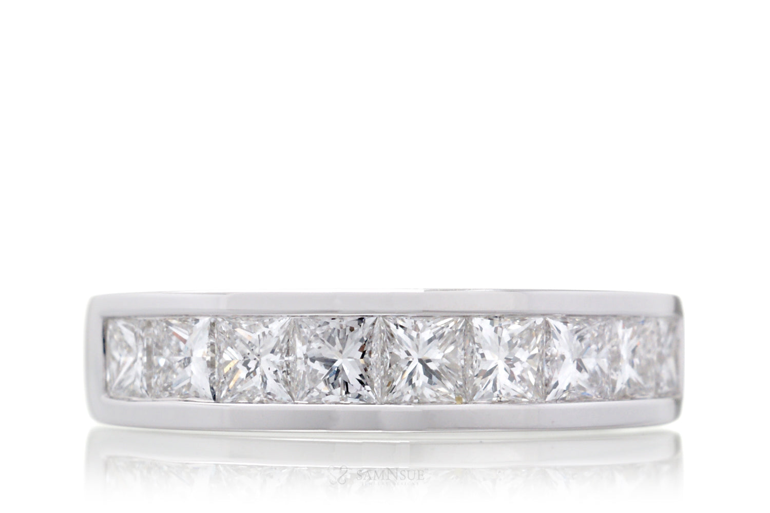 The 9-Stone Channel Princess Diamond (1.44 ct t.w.)