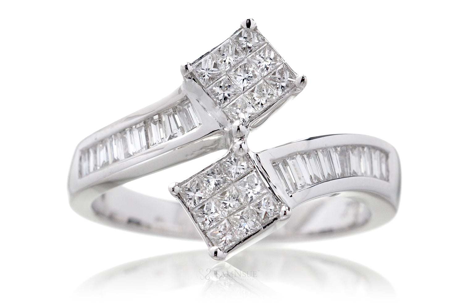 The Two-Stone Princess Diamond Ring (0.69 ct t.w.)