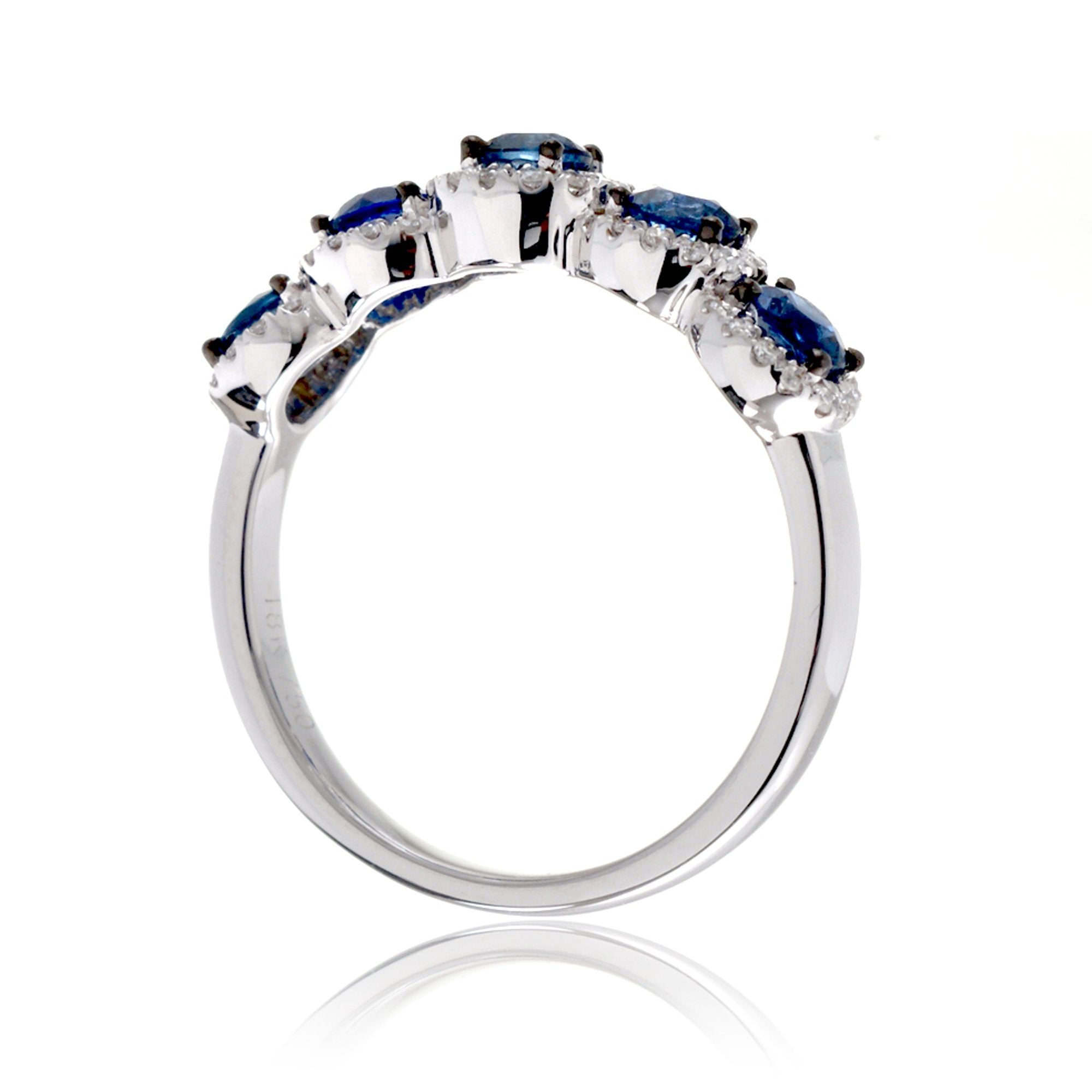 The Olivia Blue Sapphire Band