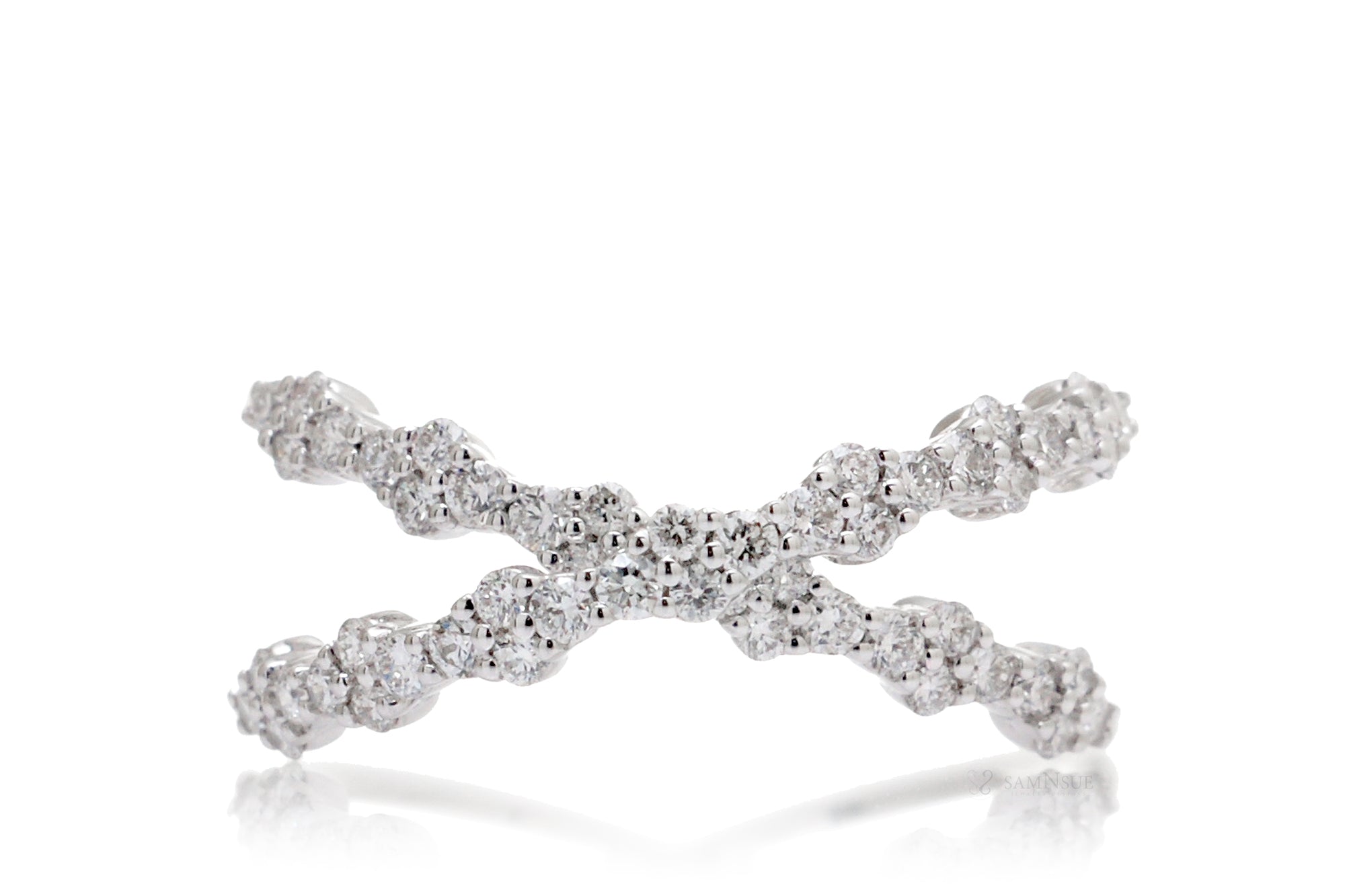 The Orbit Diamond Ring