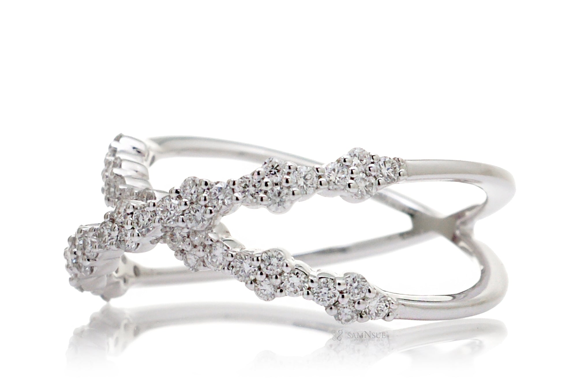 The Orbit Diamond Ring