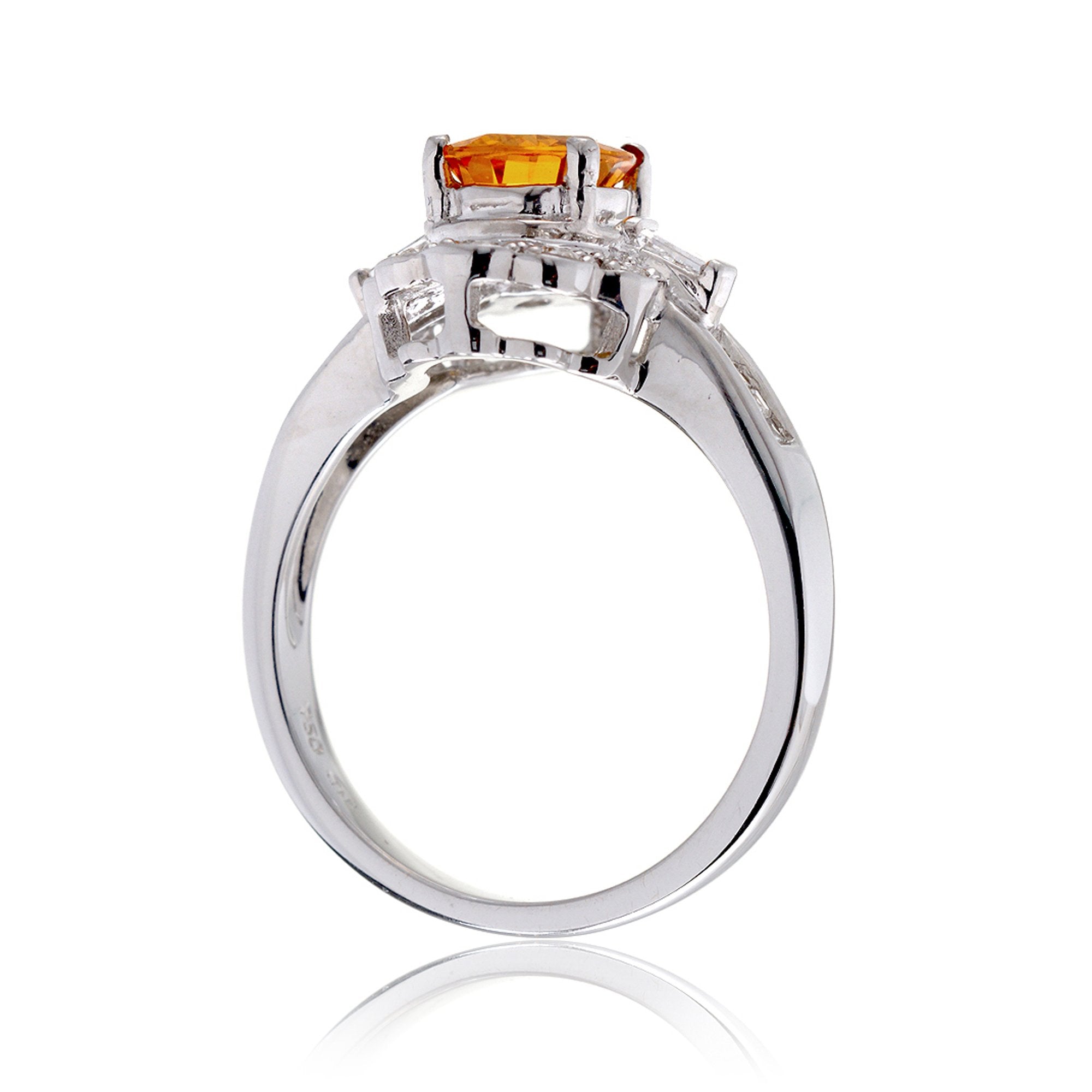 The Josepha Oval Sapphire & Diamond Ring (1.78 ct. tw.)