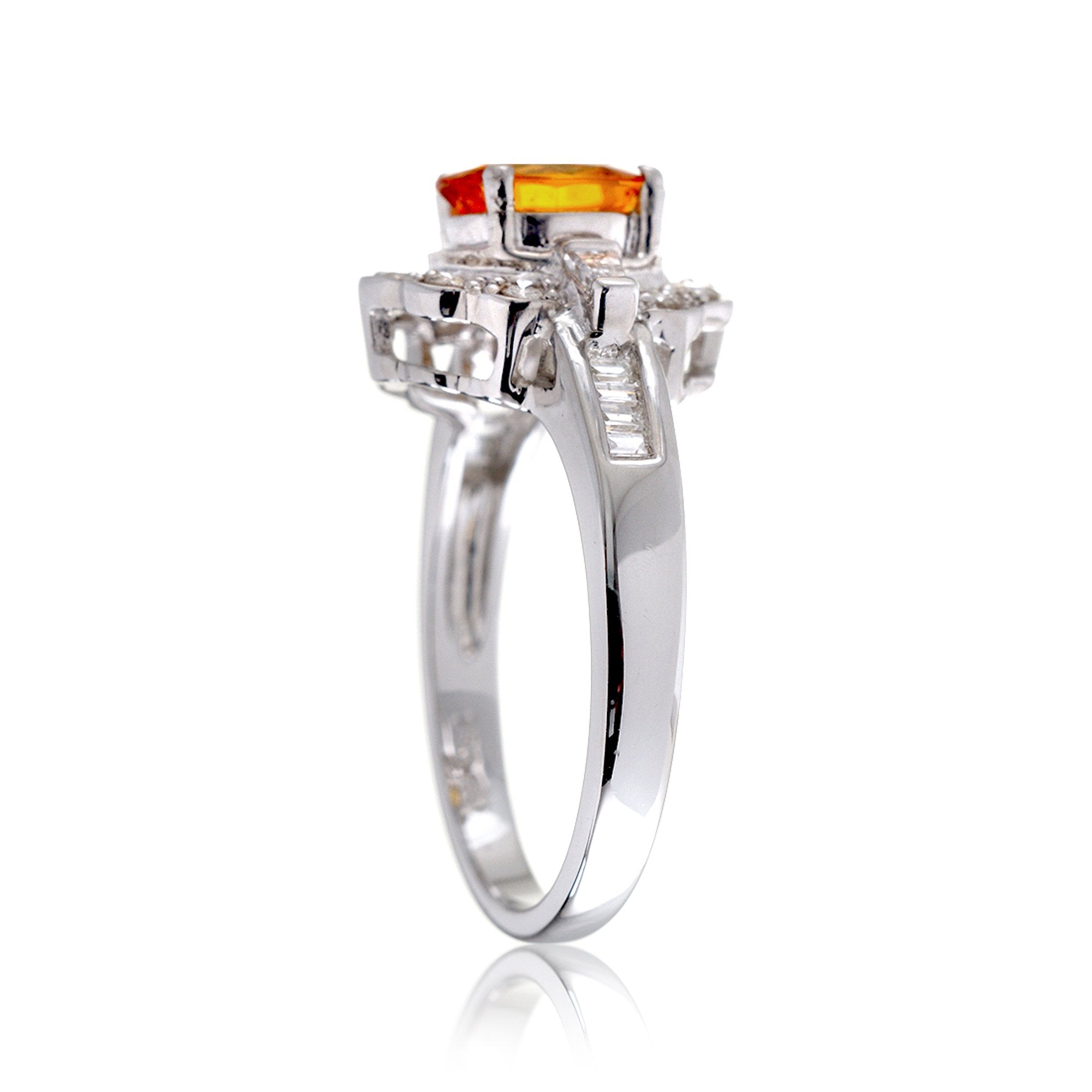 The Josepha Oval Sapphire & Diamond Ring (1.78 ct. tw.)