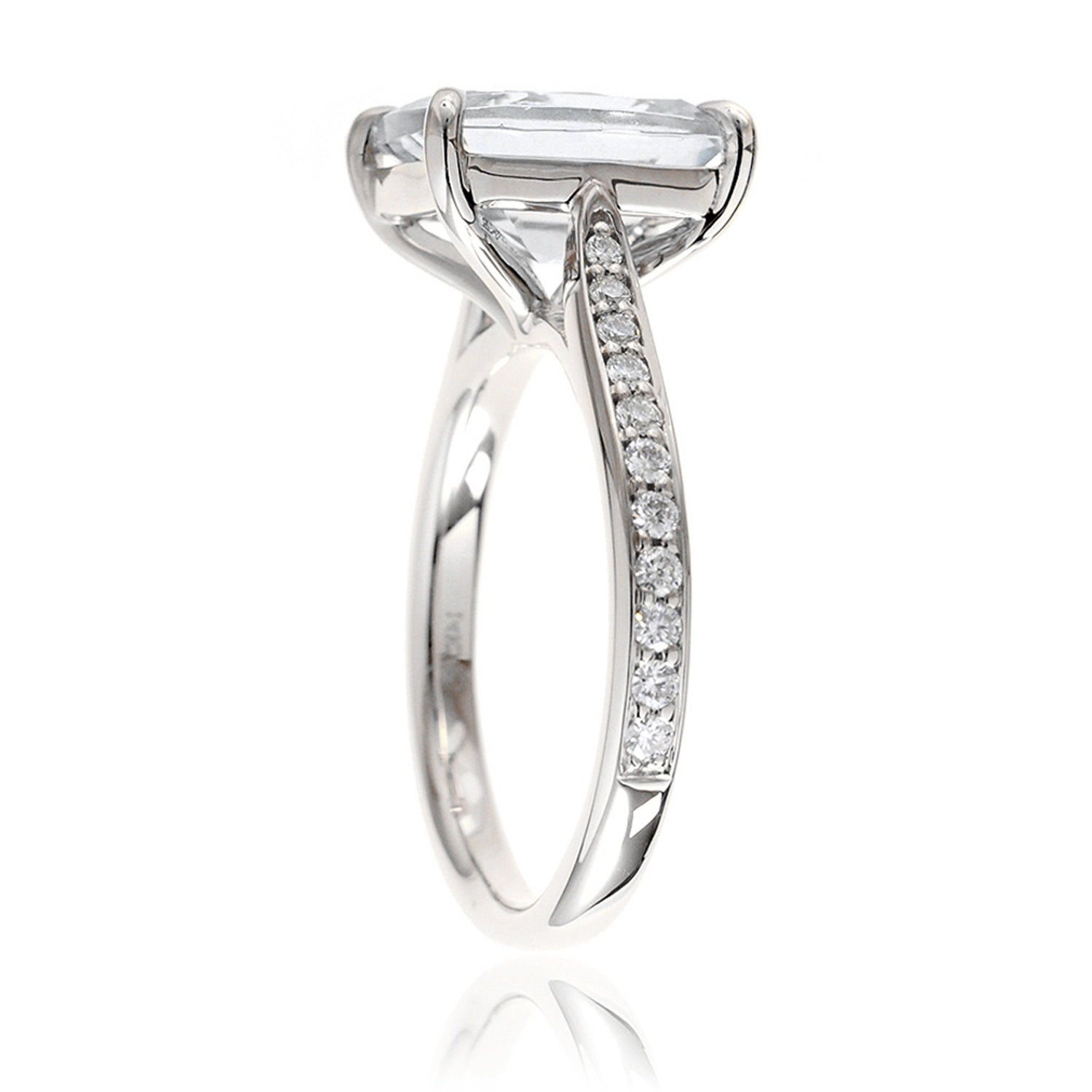The Emily Cushion Moissanite