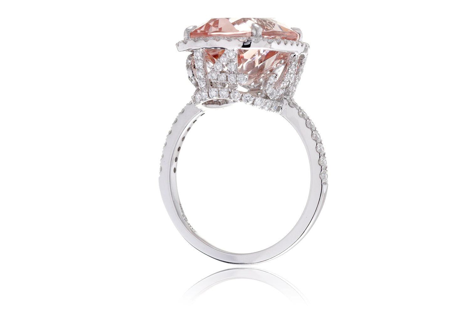 The Holly Cushion Morganite (14 N R infinity)