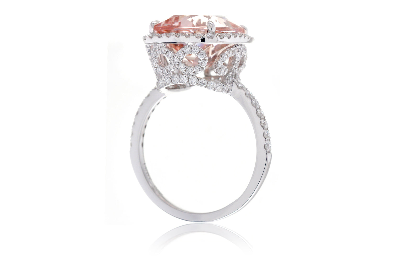 The Holly Cushion Morganite (14 N R infinity)