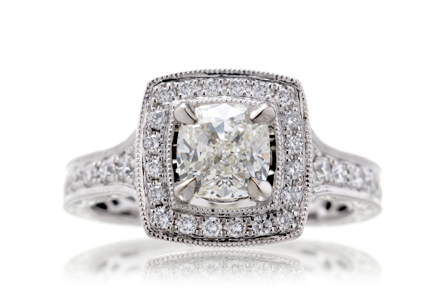 The Marybeth Cushion Diamond (1.57 ct t.w.)