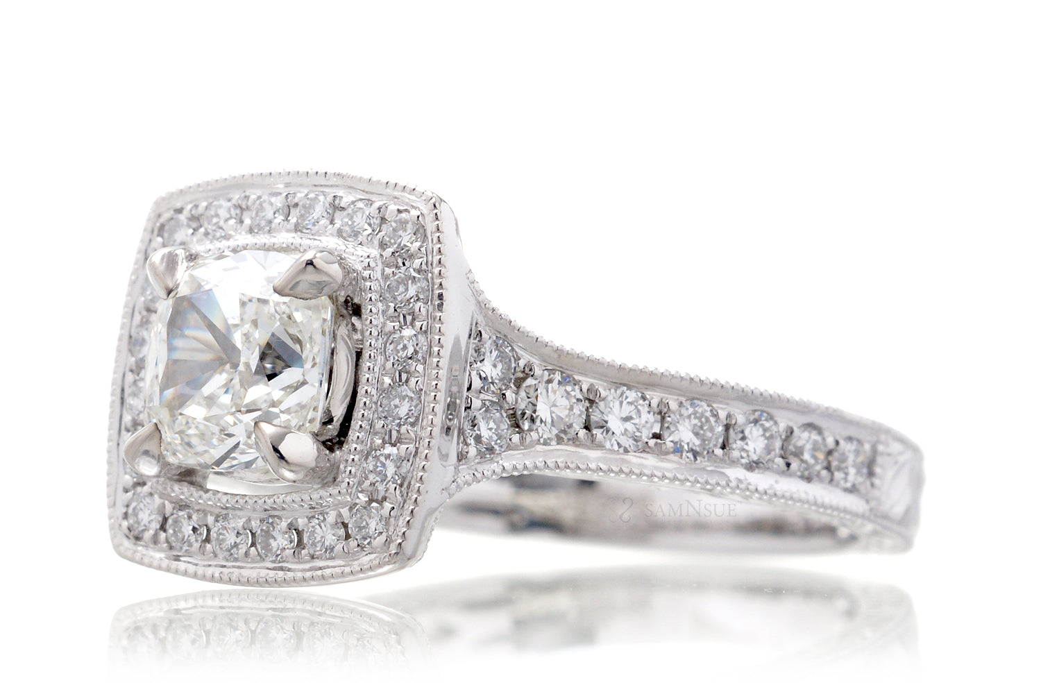 The Marybeth Cushion Diamond (1.57 ct t.w.)