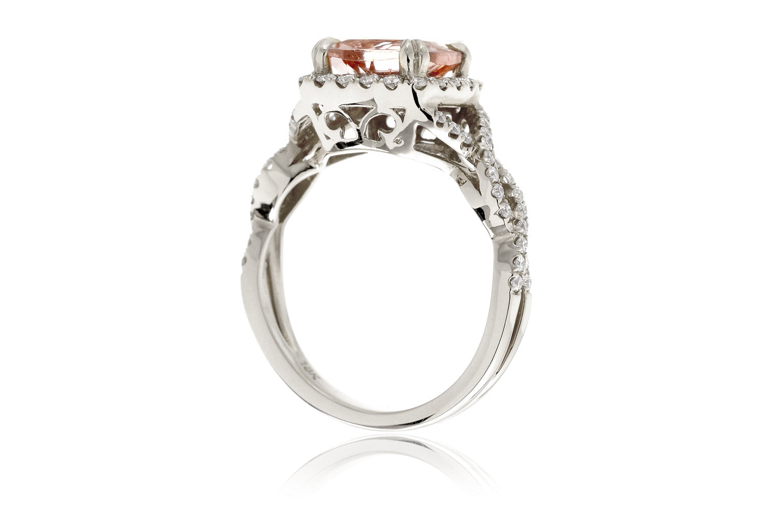 The Shelly Cushion Morganite