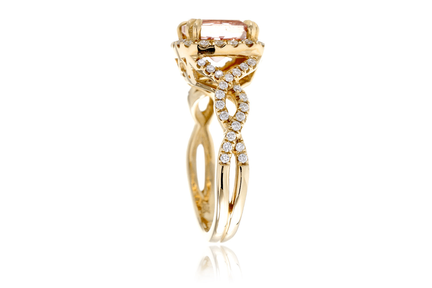 The Shelly Cushion Morganite
