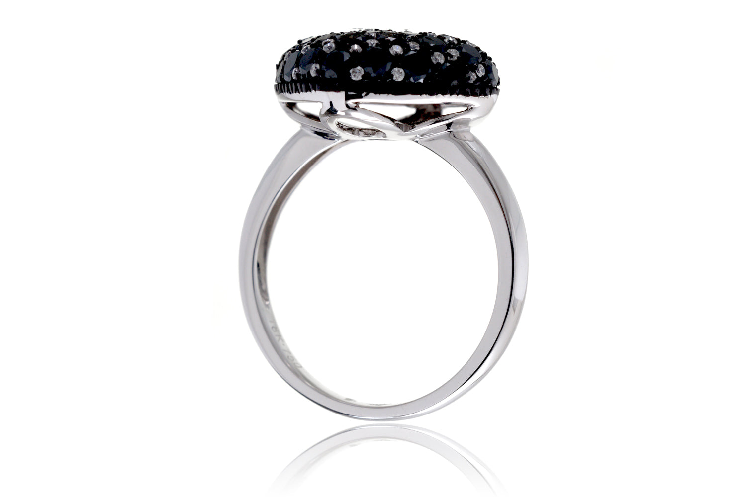 The Zane Cushion Black Diamond Ring (2.12 ct t.w.)