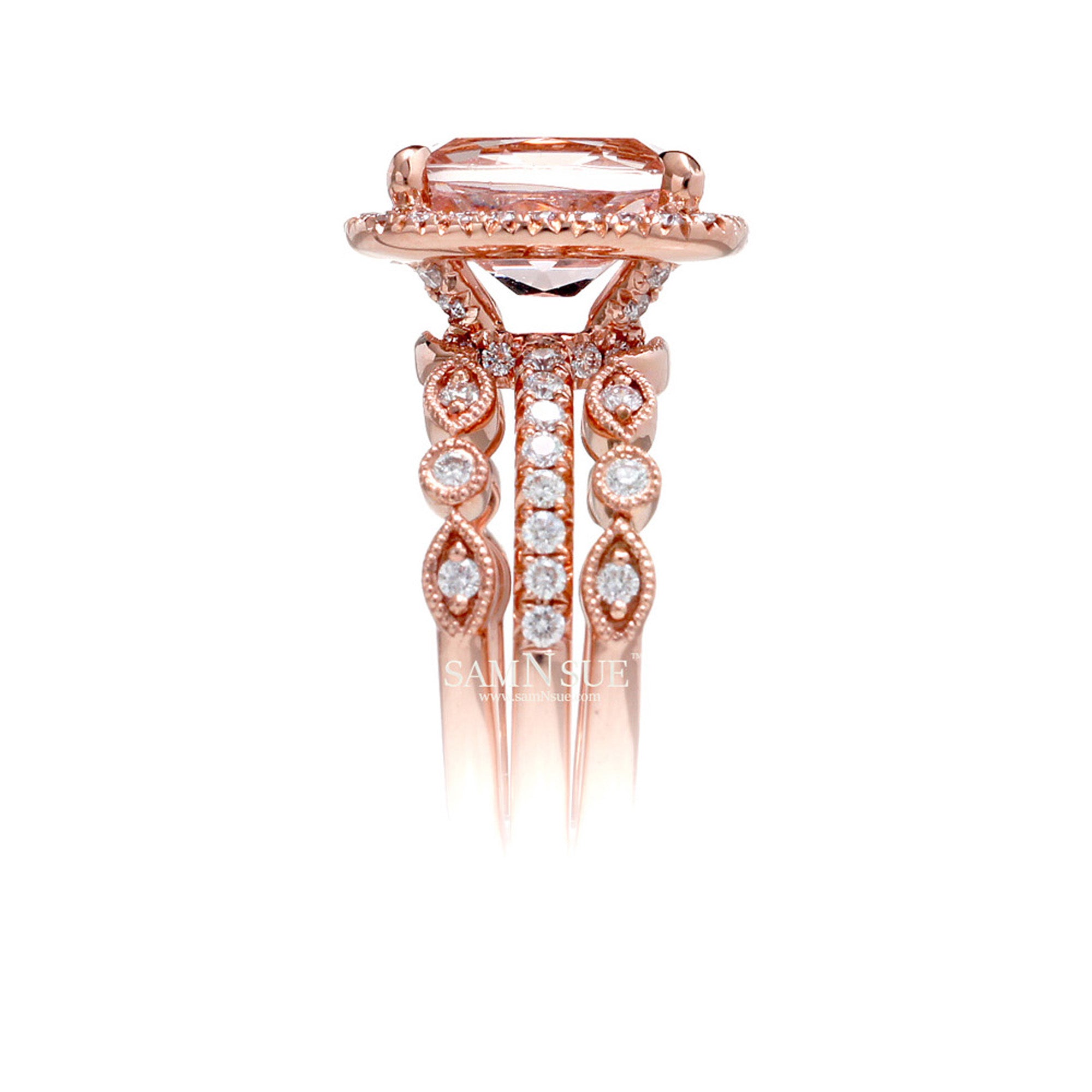 The Ivy Customized Diamond Band