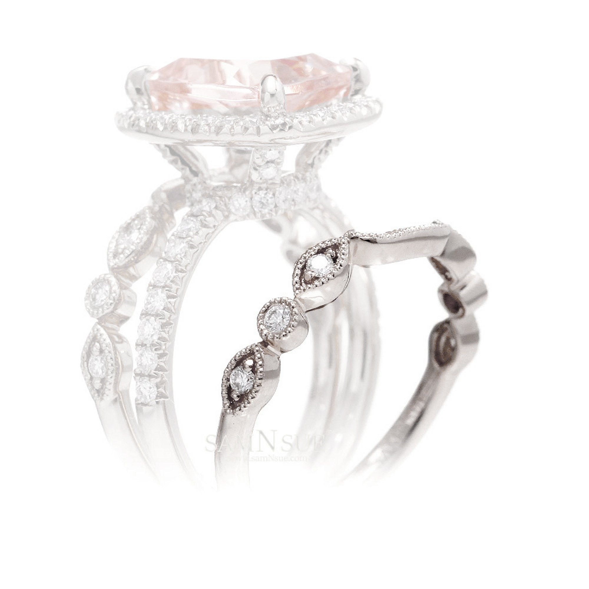The Ivy Customized Diamond Band