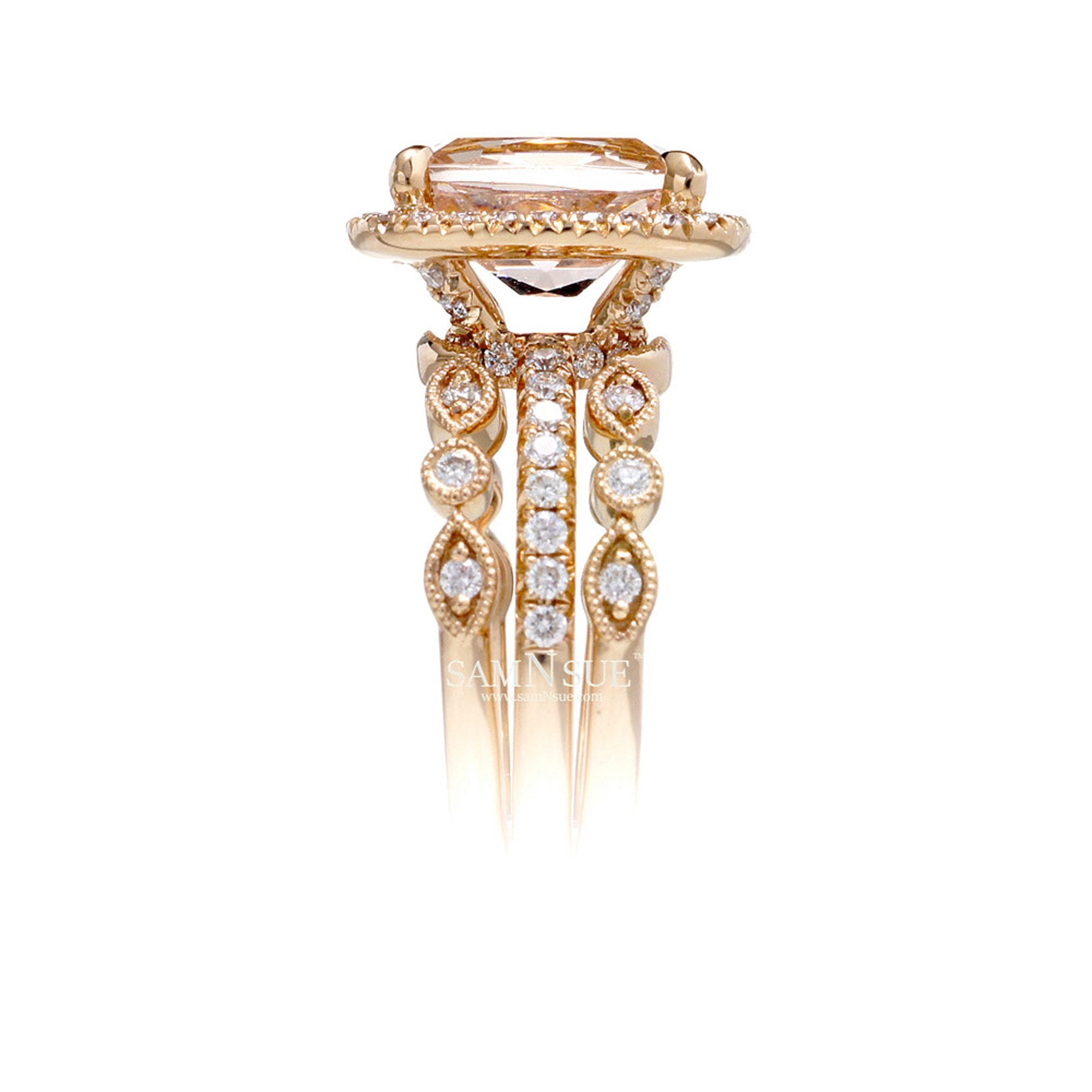 The Ivy Customized Diamond Band