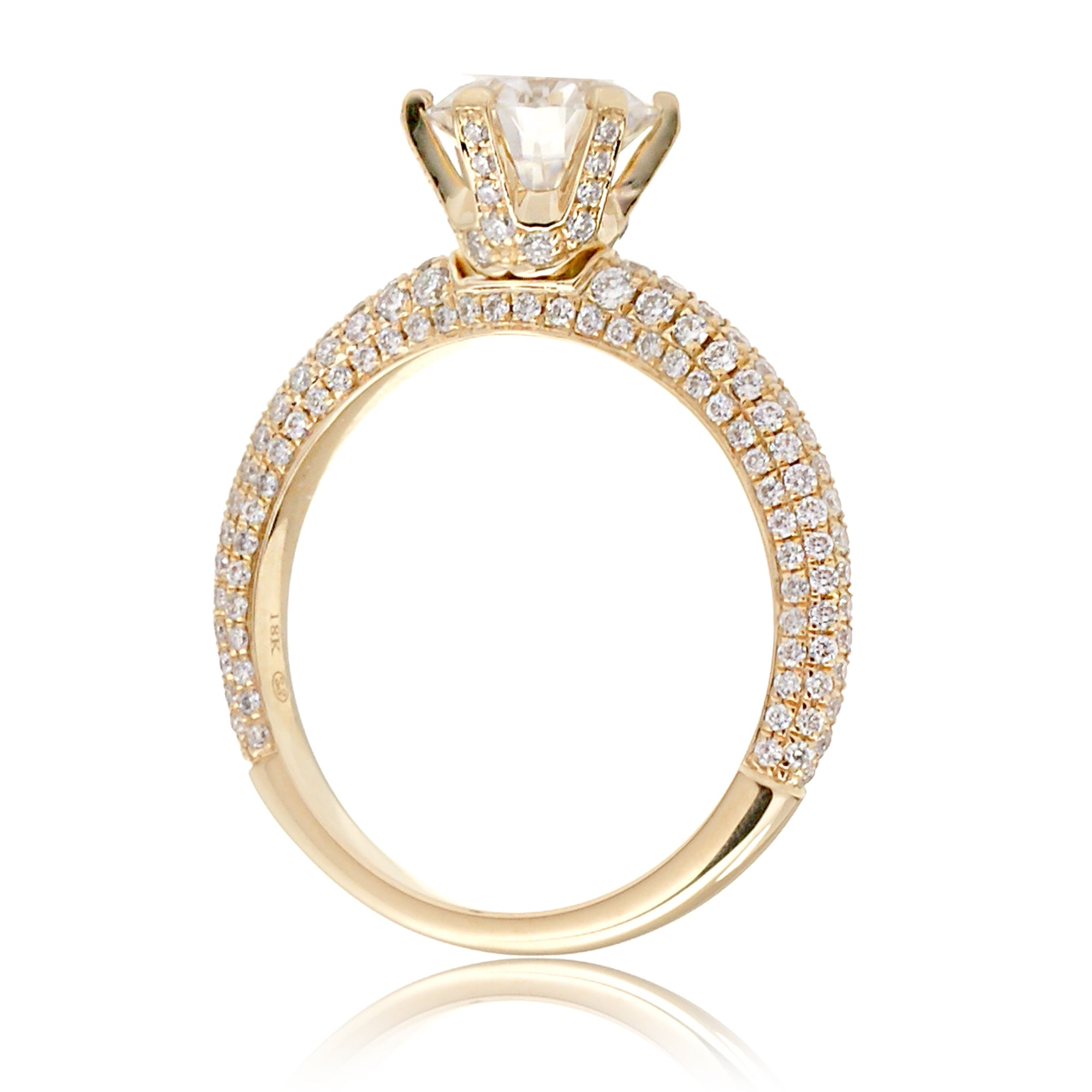 The Eve Solitaire Oval Sapphire Ring (Lab-Grown)