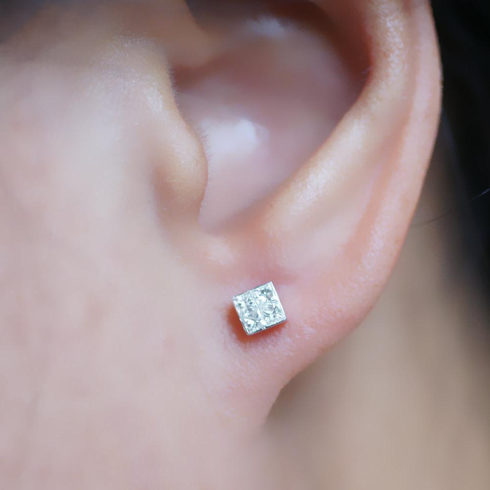 The Princess Diamond Cluster Studs (1/3ct. tw.)