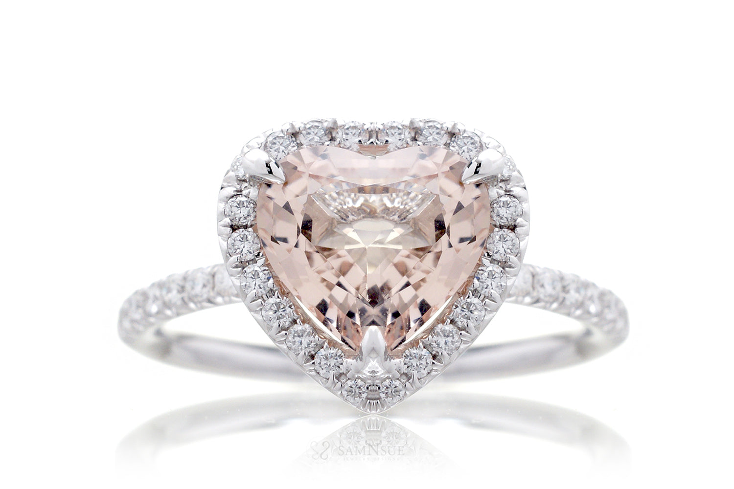 The Drenched Heart Morganite (8.5mm)