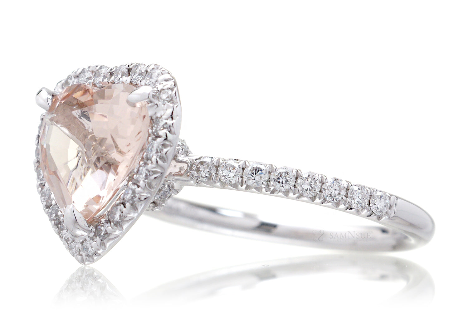 The Drenched Heart Morganite