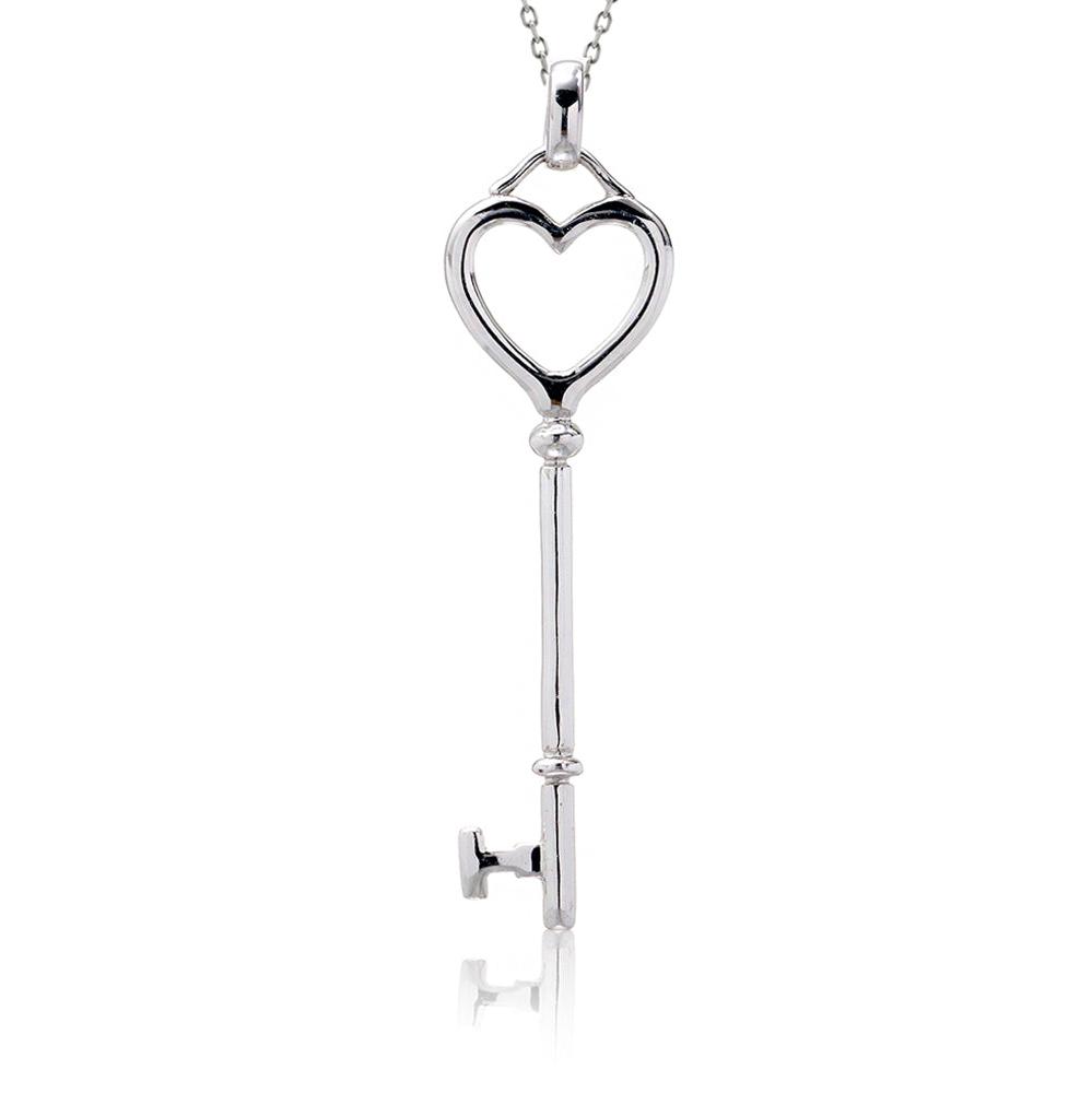 The Heart Key Pendant