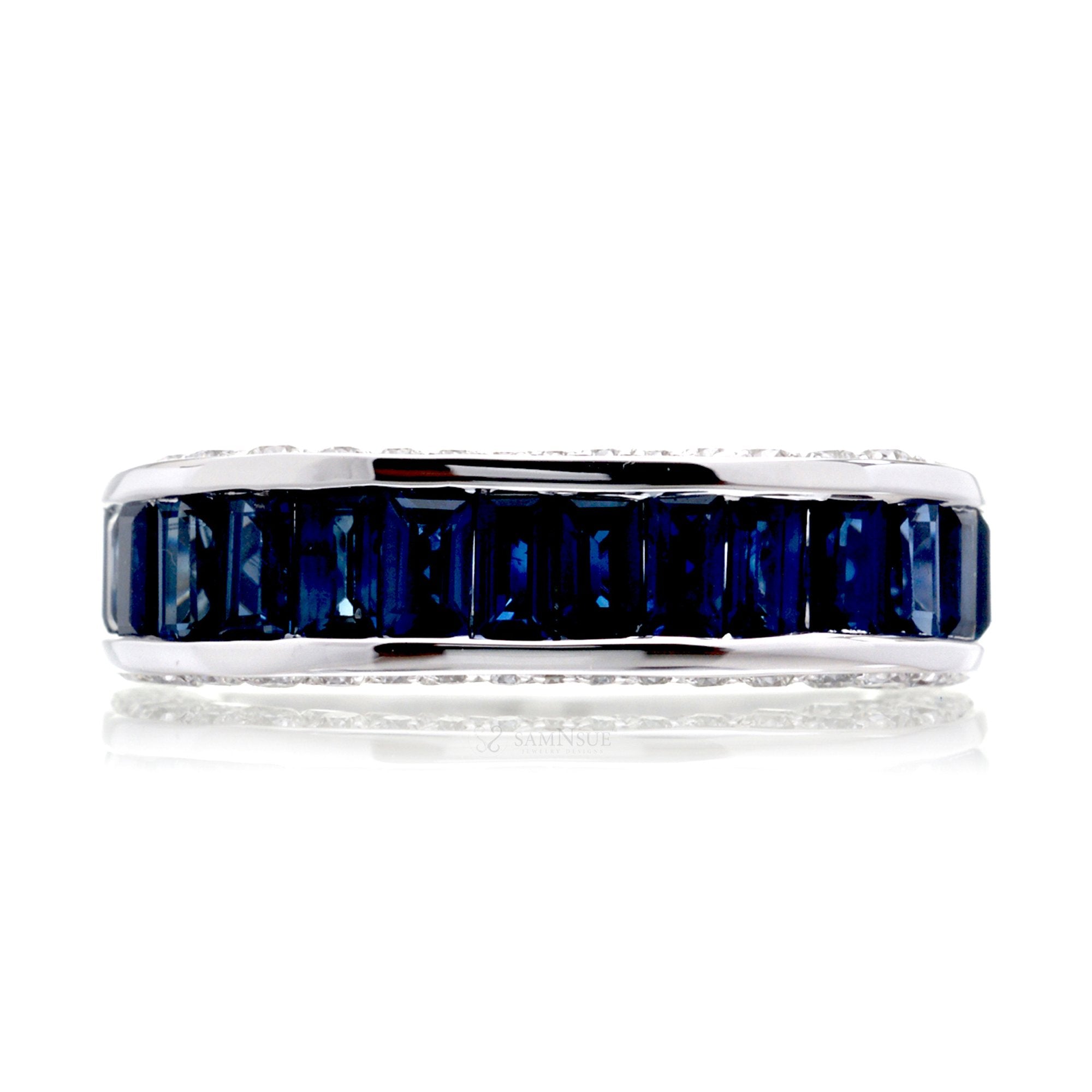 The Hardy Sapphire & Diamond Band