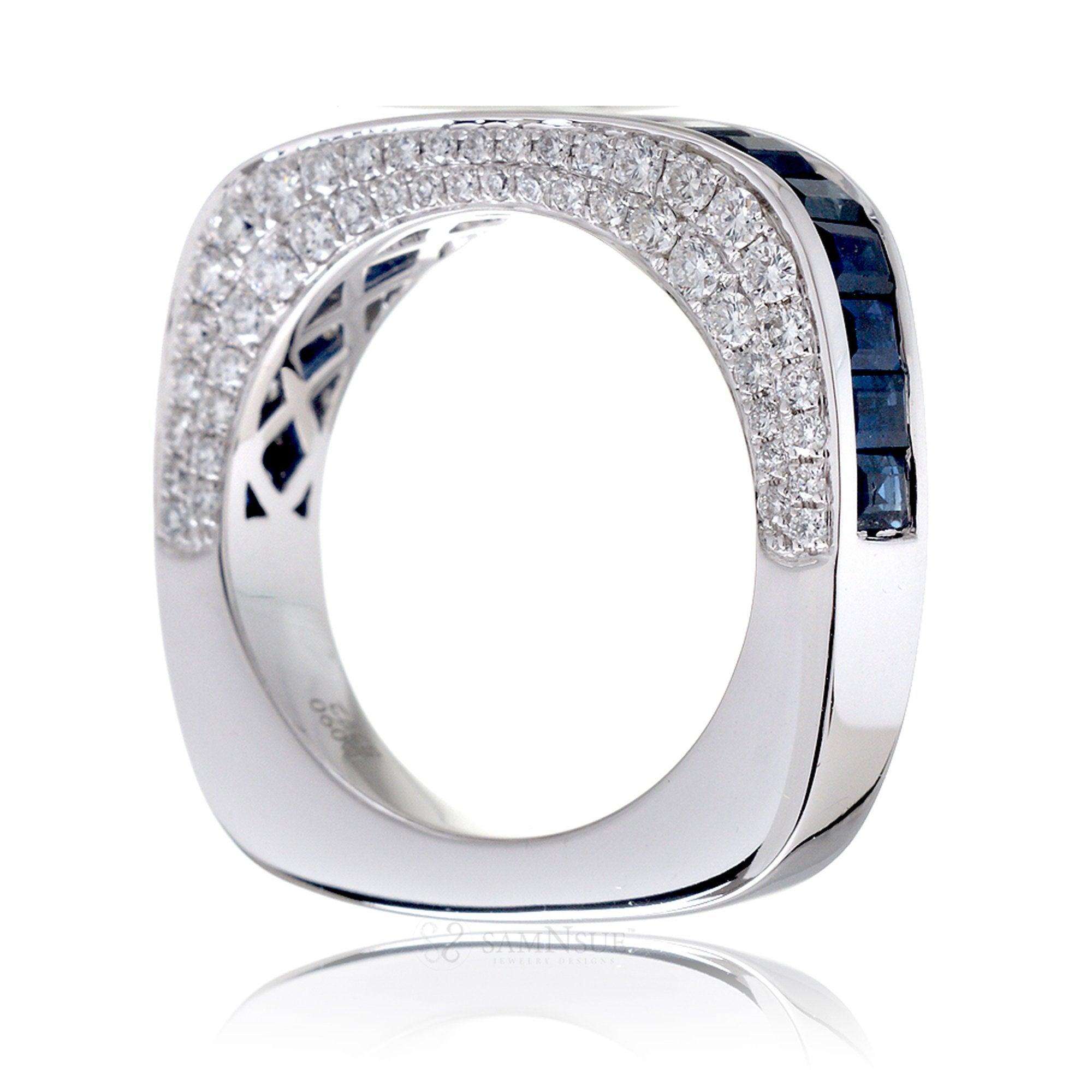 The Hardy Sapphire & Diamond Band