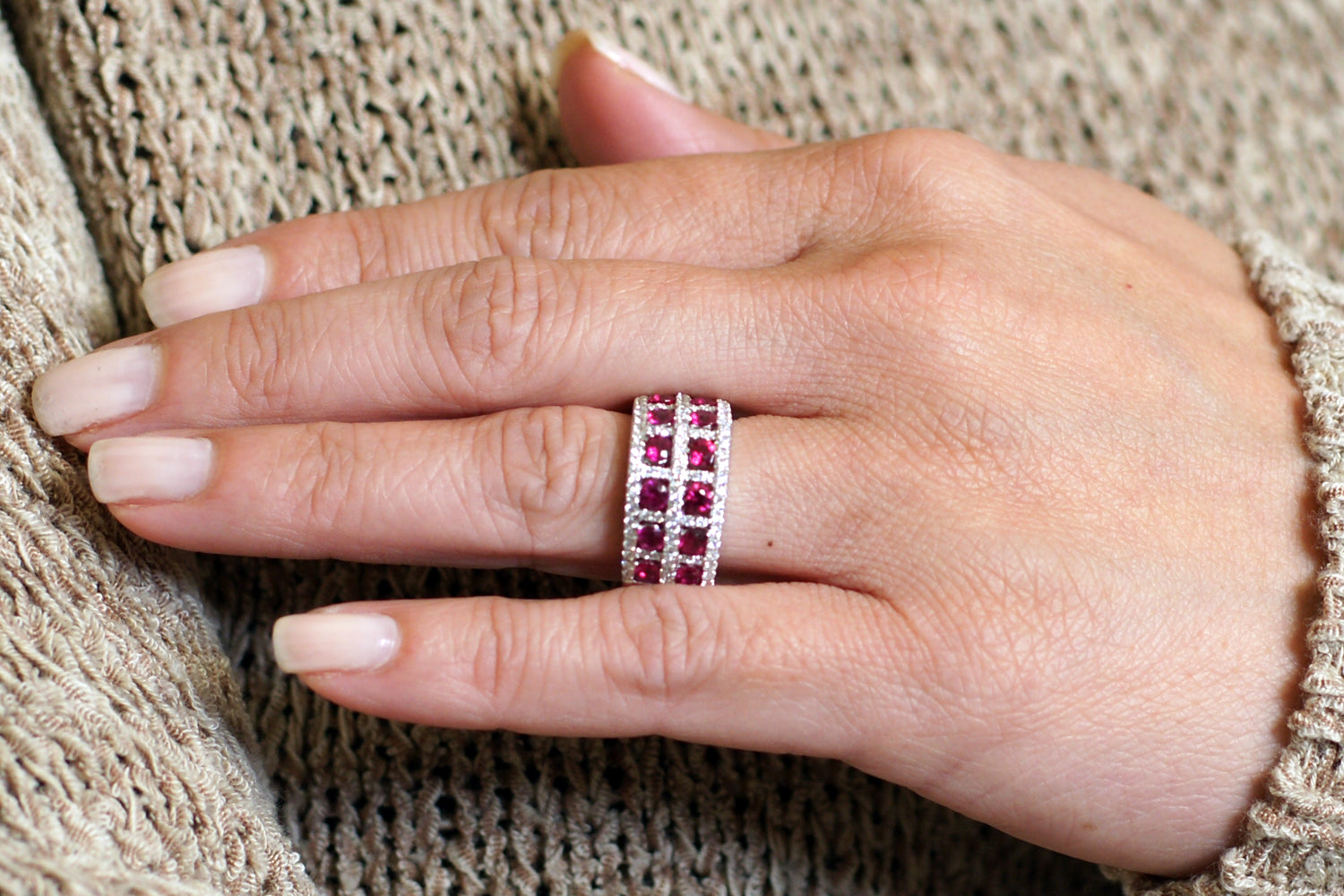 The Claudette Ruby Ring