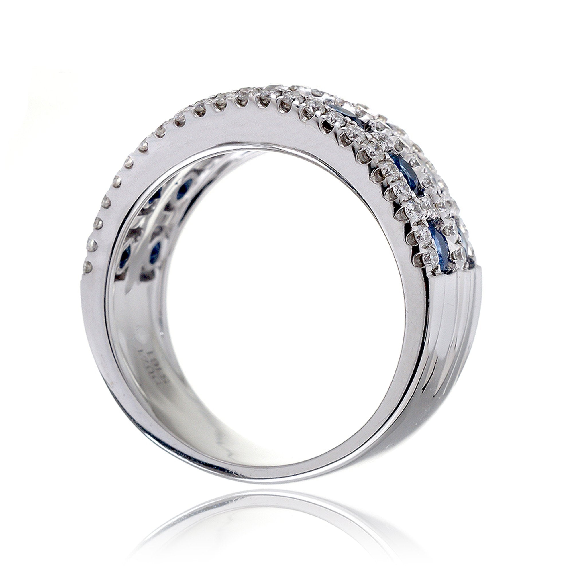 The Claudette Sapphire & Diamond Ring